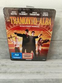 Dal tramonto all'alba blu-ray steelbook nuovo