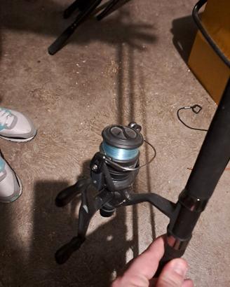 kit canna più mulinello da pesca all inglese