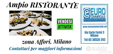 427/25 Ampio RISTORANTE di mq 300 in zona Affori