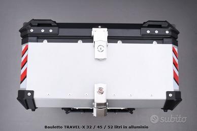 Bauletto TRAVEL-X 32 / 45 / 52 litri in alluminio