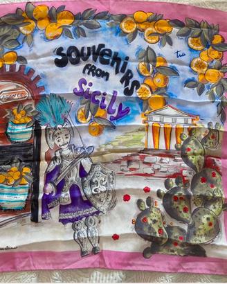 Sciarpe foulard in seta