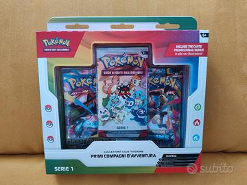 Box Pokemon PRIMI COMPAGNI D'AVVENTURA - serie 1