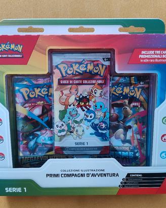 Box Pokemon PRIMI COMPAGNI D'AVVENTURA - serie 1