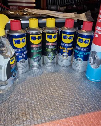 Kit Linea Manutenzione Moto WD40 Specialist