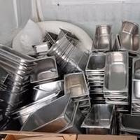 vaschette contenitori  in acciaio varie misure