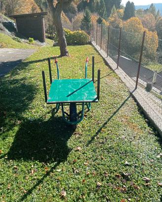 carriola per trasporto legna
