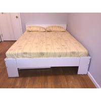 Letto ikea aneboda con materasso e doghe