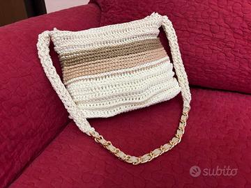 Borsa a spalla fatta a mano 