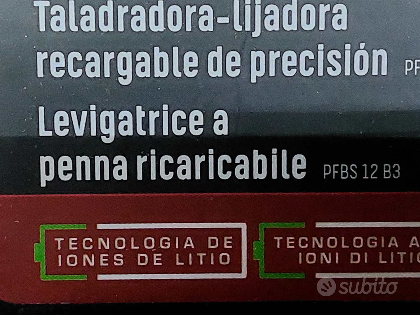 Levigatrice - Giardino e Fai da te In vendita a Brescia