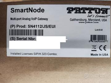 Patton SmartNode 4112S Voip Media Gateway