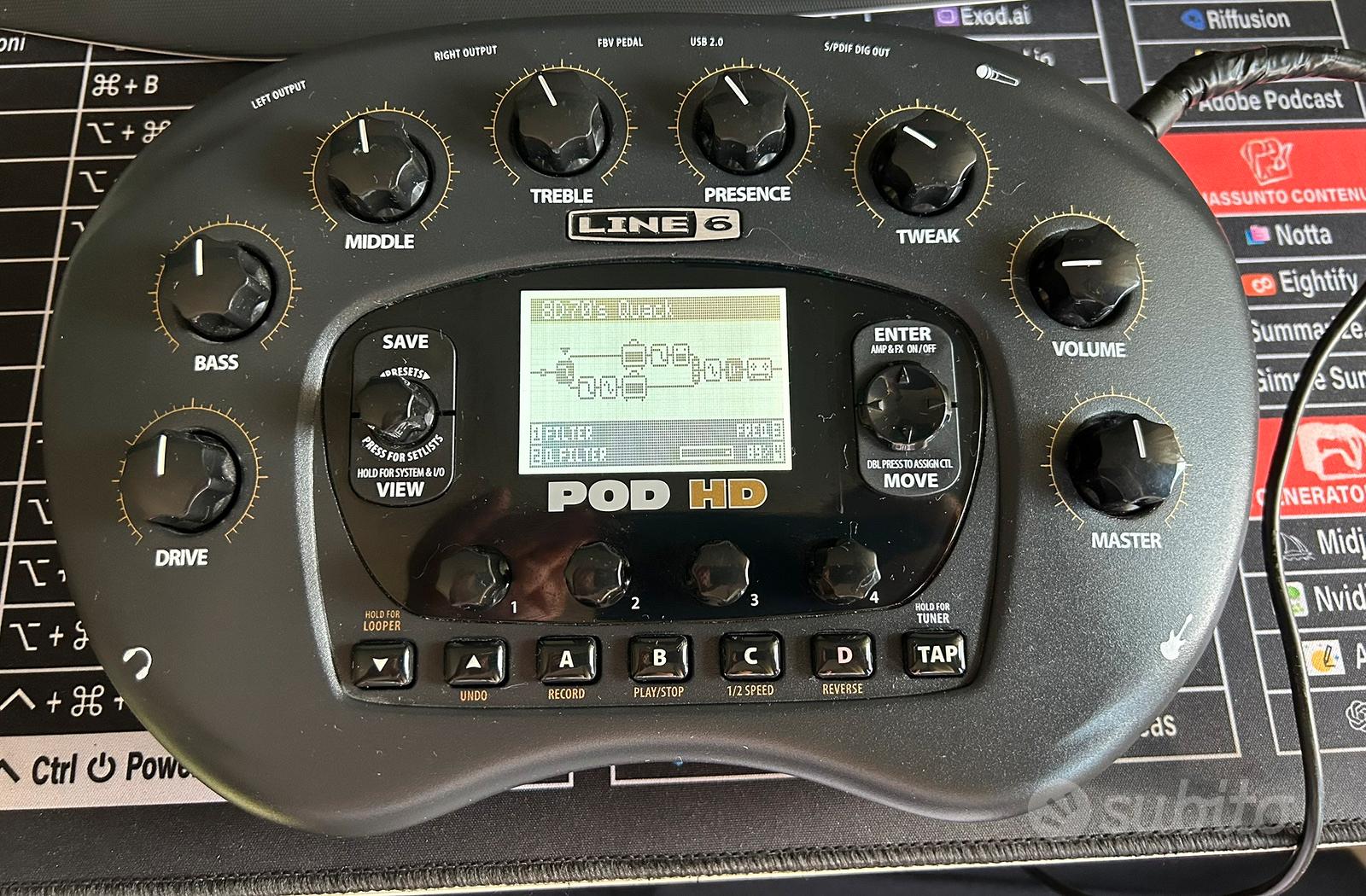 POD HD Bean + FBV Shortboard Mk2 - Strumenti Musicali In vendita a Milano