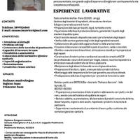 Pasticcera/aiuto pasticcera