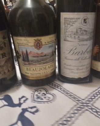 4 VINI DA COLLEZIONE ANNI 1956 1964 1980