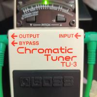BOSS TU-3 Tuner Accordatore Chit/Bass (NUOVO)