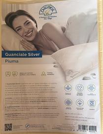 Cuscino in Piuma Guanciale Platino Marca Daunex