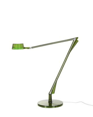 Lampada da tavolo/scrivania Alledin verde kartell