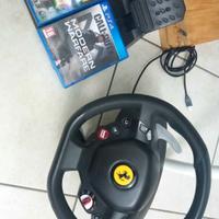 volante della thrustmaster per ps4/5