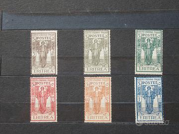 Eritrea Italiana serie Istituto Coloniale Italiano