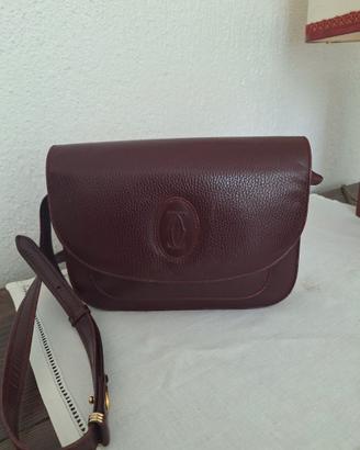 Cartier Must de Cartier vintage borsa in pelle