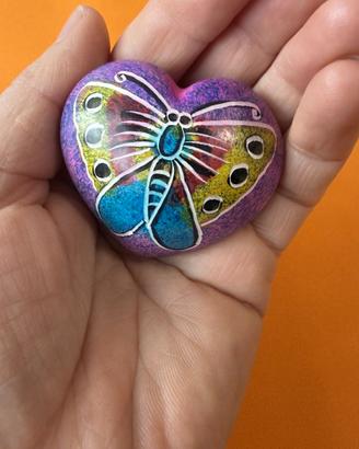 Cuore in pietra fatto a mano - cuori collezioni