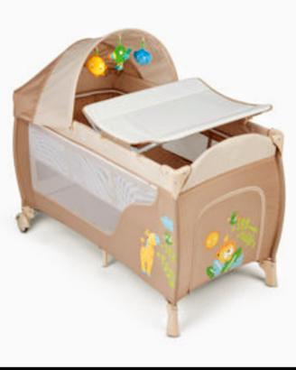 lettino Viaggio Giordani con fasciatoio prenatal