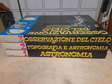 Astronomia - 3 Giochi In Scatola Didattici Vintage