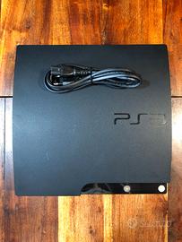 Console Sony PS3 slim 120 gb con cavo alimentatore