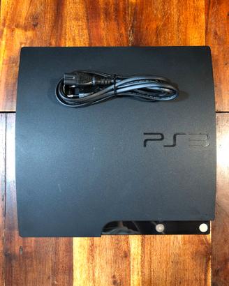 Console Sony PS3 slim 120 gb con cavo alimentatore