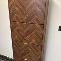 Scarpiera nuova a 4 ante