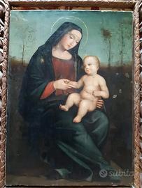 copia madonna col bambino Francesco Francia
