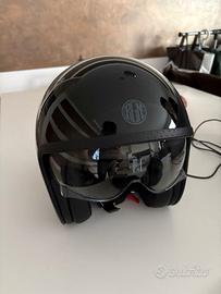 CASCO JET NERO TAGLIA L