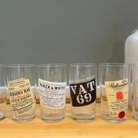 🥃 Lotto bicchieri vintage da bar – Scotch Whisky