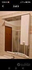 SPECCHIERA CON FARETTI A LED