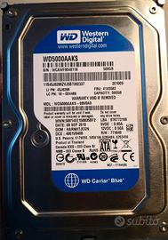 Hard disk HDD 500 MB