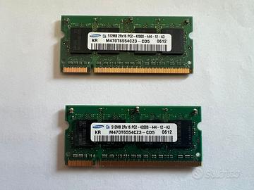 RAM Samsung 512MB DDR2 SO-DIMM PC2