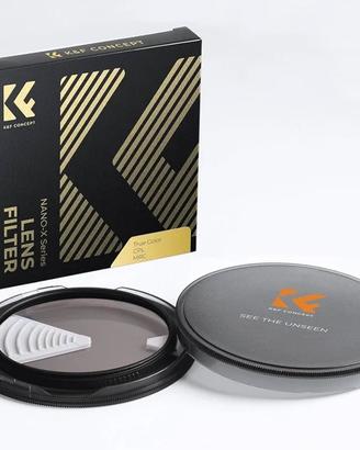 K&F CONCEPT Nano-Xcel 67mm Filtro Polarizzatore 