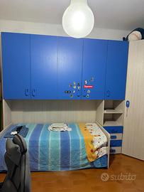 cameretta con cabina armadio
