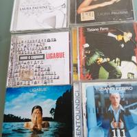 Cd Tiziano Ferro e Laura Pausini. 