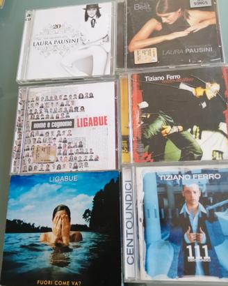 Cd Tiziano Ferro e Laura Pausini. 
