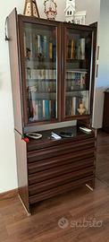 Vetrina Palissandro anni 70