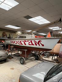 Barca a vela Meteor anni ' 70