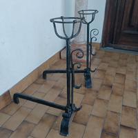 2 alari antichi da camino