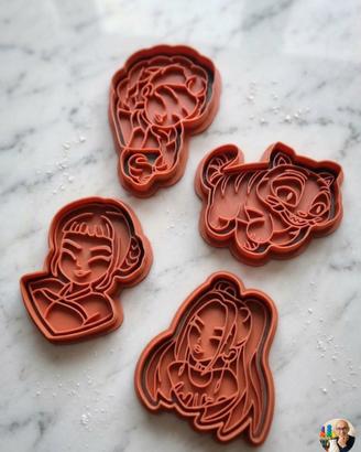 Set stampi biscotti Kpop Huntrix - Nuovi
