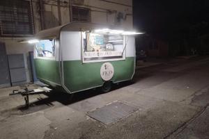 roulotte paninoteca creperia truck food
