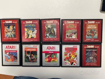 Giochi cartucce originali ATARI 2600