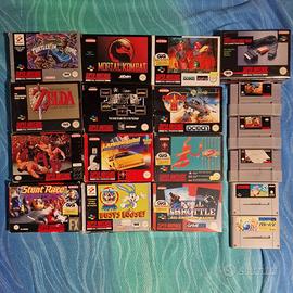 ❤️🕹️ LOTTO GIOCHI CONSOLE SUPER NINTENDO SNES