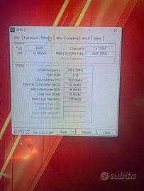 16gb RAM ddr5 cl32 6400Mhz - singolo stick goodram