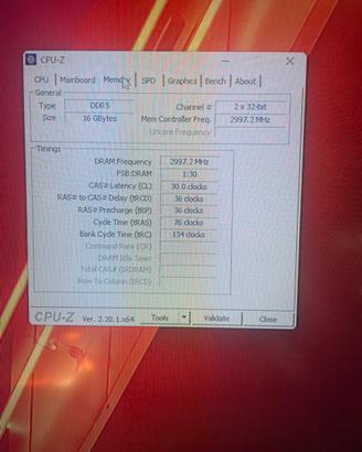 16gb RAM ddr5 cl32 6400Mhz - singolo stick goodram
