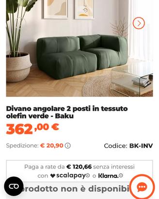 Coppia poltrone modulari stile moderno