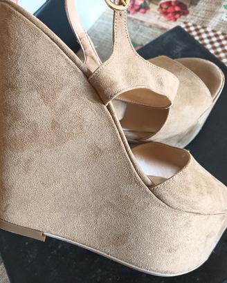 sandalo n.40 scamosciato